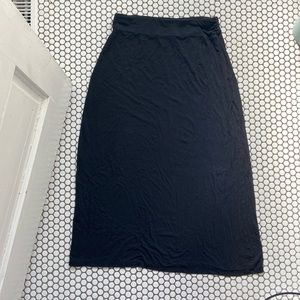 Liz Claiborne black maxi skirt
